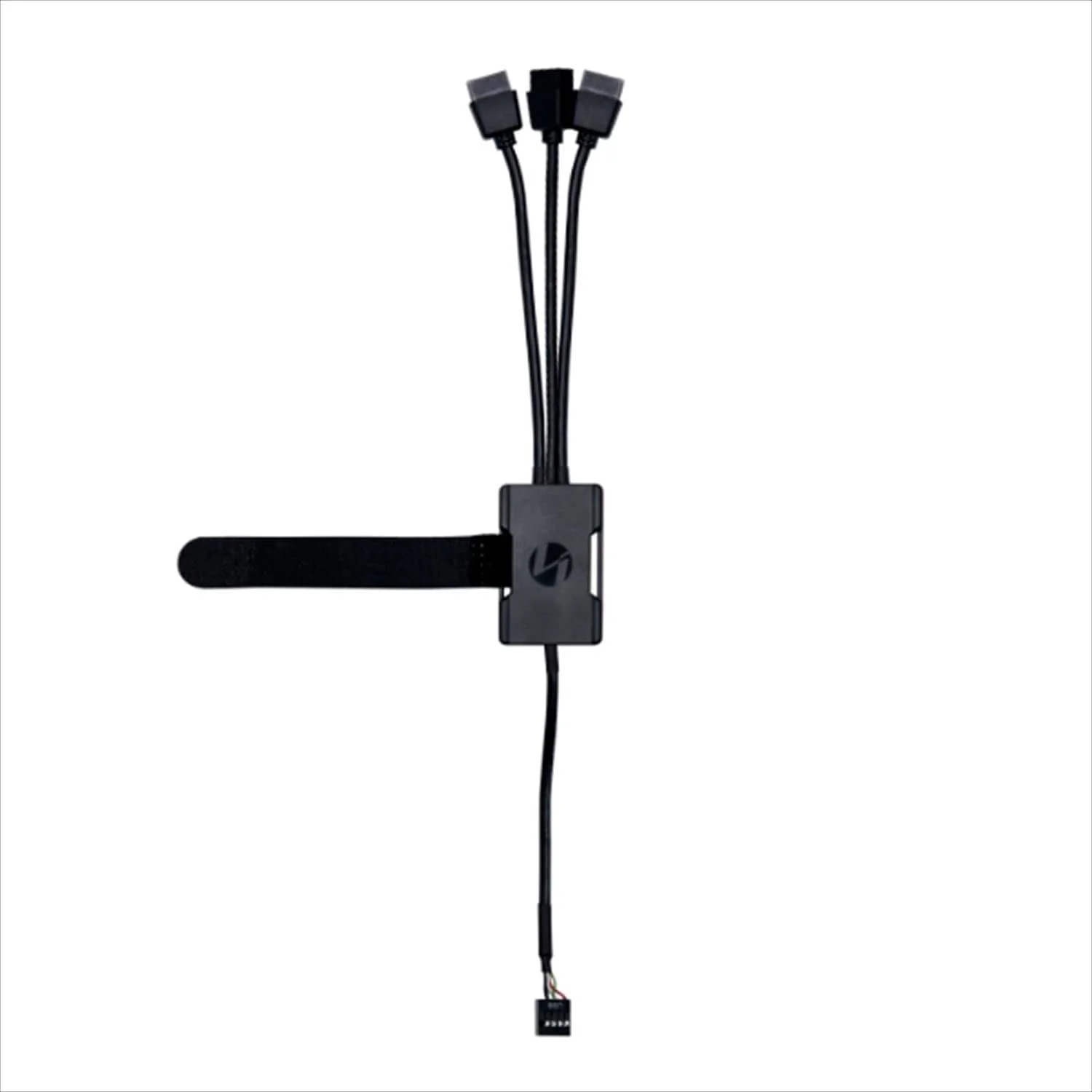 هاب USB 2.0 لیان لی 1 به 3، امکان اتصال تا 3 دستگاه USB 2.0 اضافی، سیگنال پایدار، نصب آسان، سازگار با کنترلرهای LIAN LI، مشکی | PW-U2HB