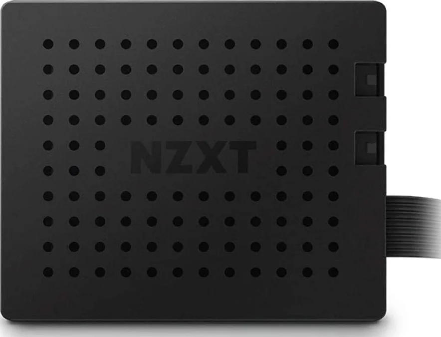 کنترلر نورپردازی RGB و فن NZXT، دو کانال نورپردازی RGB، سه کانال فن دیجیتال، با نرم افزار CAM V4، نصب آهنربایی/چسبی، کنترلر نورپردازی داخلی کامپیوتر - مشکی | AC-2RGBC-B1