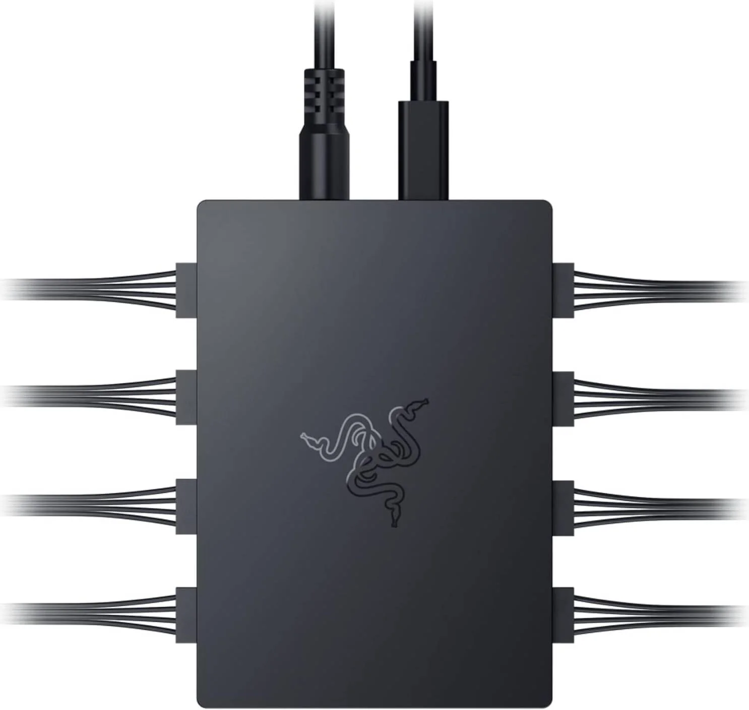 کنترلر فن PWM کامپیوتر، نوع DC به SATA، طول 530 میلی‌متر، بدون کنترل aRGB، دارای 8 هدر PWM 4 پین، USB 2.0 9 پین داخلی، مشکی | RZ34-02140700-R3M1 - تصویر 2