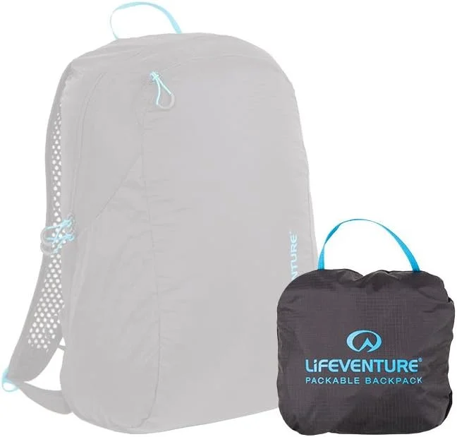 کوله پشتی فوق سبک، جمع و جور و تاشو لایف ونچر ساخته شده از پارچه های بازیافتی، برای ورزش، مسافرت، پیاده روی و کوهنوردی