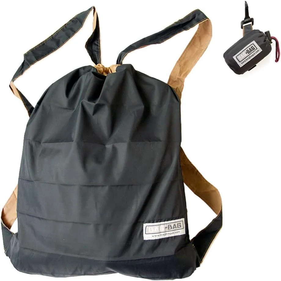 کیف تاشو بند دار بادوام برای آقایان و بانوان، مشکی