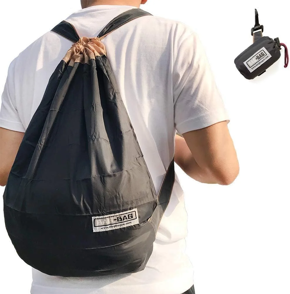 کیف تاشو بند دار بادوام برای آقایان و بانوان، مشکی