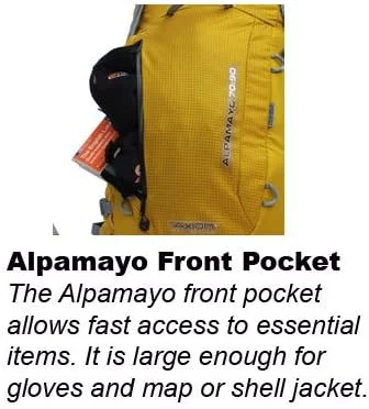 کوله پشتی لو آلپاین آکسیوم البروس ND 55:65L، ظرفیت 55 لیتر، بادمجان/کوارتز