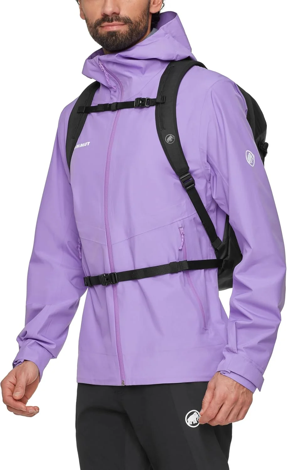 کوله پشتی ماموت Tall 18، مشکی، سایز متوسط، مناسب استفاده روزمره