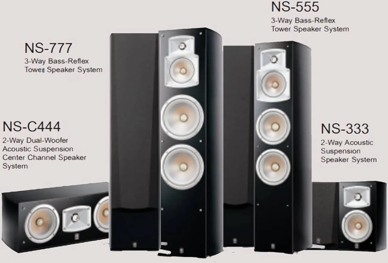 بلندگوی ایستاده سه طرفه یاماها مدل NS-555 - (تک عددی) بلندگوی ایستاده سه طرفه یاماها مدل NS-555 - (تک عددی)