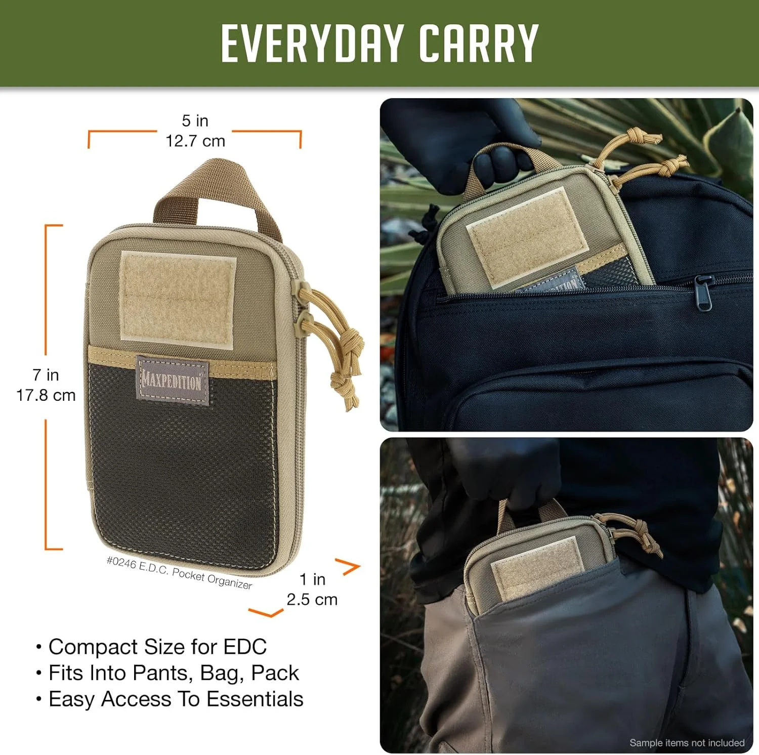 کیف جیبی سازمان دهنده وسایل ضروری مکسپدیشن