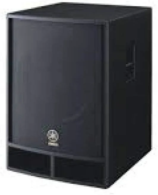 سیستم ساب ووفر 18 اینچی یاماها R118W، توان اسمی 500 وات، حداکثر توان 1000 وات، @ 8 اهم، 35 هرتز - 3 کیلوهرتز (-10dB)، دارای 1 اتصال اسپیکون + 2 اتصال TRS، حداکثر SPL 127 دسی بل.