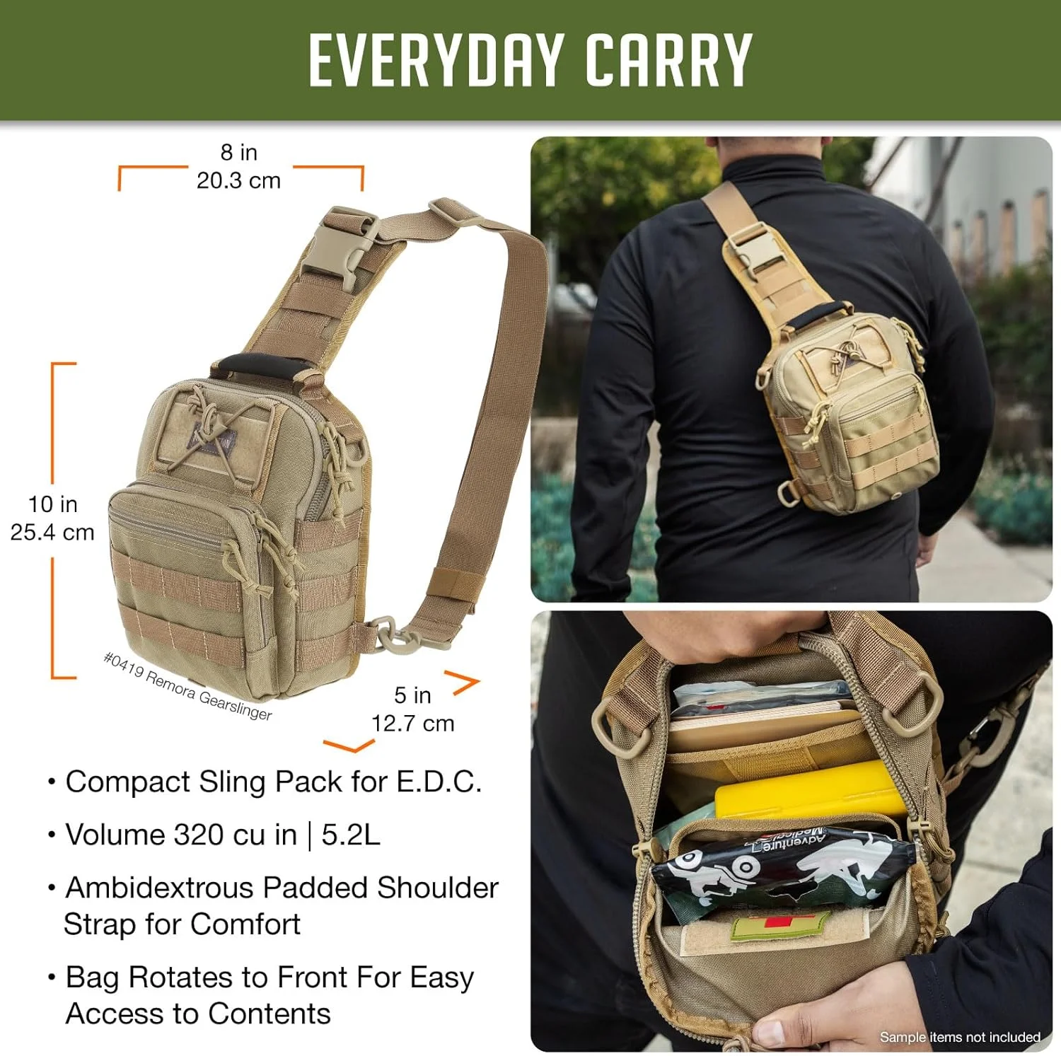 کیف رودوشی مکسپدیشن Remora Gearslinger