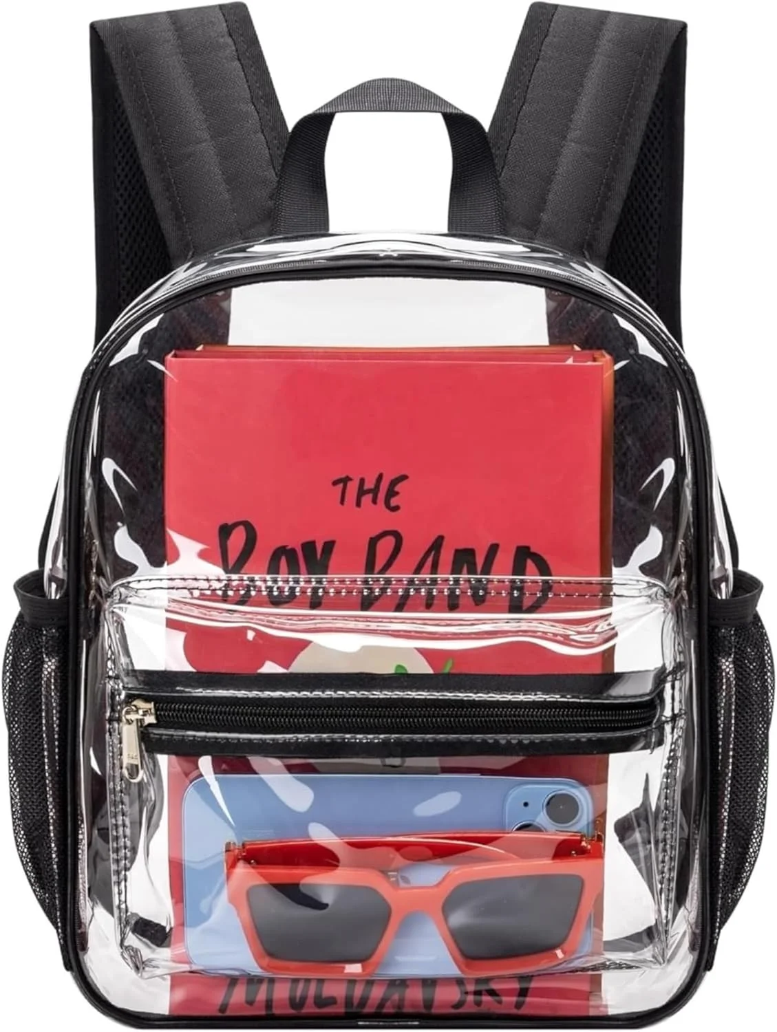 کوله پشتی شفاف، کوله پشتی کوچک شفاف، کوله پشتی PVC شفاف ضد آب و بادوام