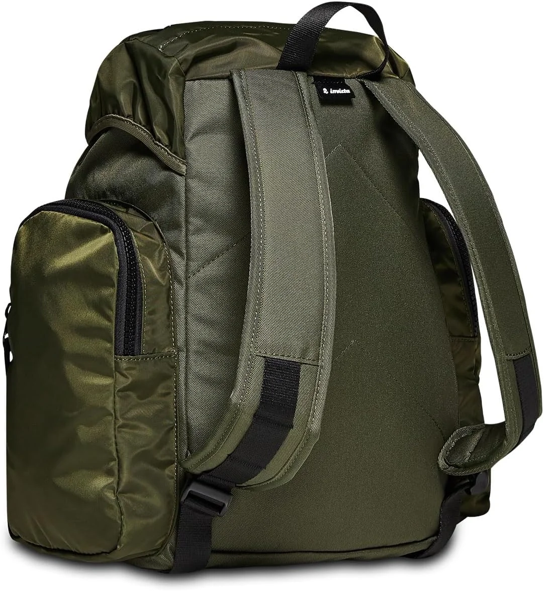 کوله پشتی اینویکتا، کوله پشتی سازگار با محیط زیست MONVISO X، برای دفتر، سفرهای یک روزه و رفت و آمد، برای مدرسه، ورزش، اوقات فراغت، با جیب های جانبی و محفظه لپ تاپ 14 اینچی، طراحی ایتالیایی