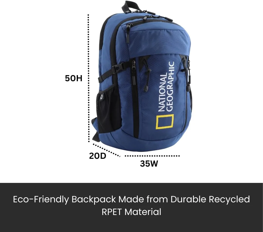 کوله پشتی شیک نشنال جئوگرافیک | N21080 . پارچه کوله پشتی شیک نشنال جئوگرافیک | N21080 . پارچه