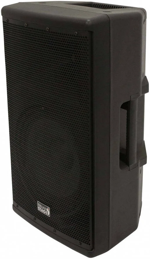 سیستم بلندگوی اکتیو PROEL Italian Stage X 212 AUB، ووفر 12 اینچ VC 2 اینچ، درایور 1 اینچ VC 34 میلی متر، توان پیک 800 وات، توان RMS کلاس AB 350 + 50 وات، مشکی | IS X212AUB