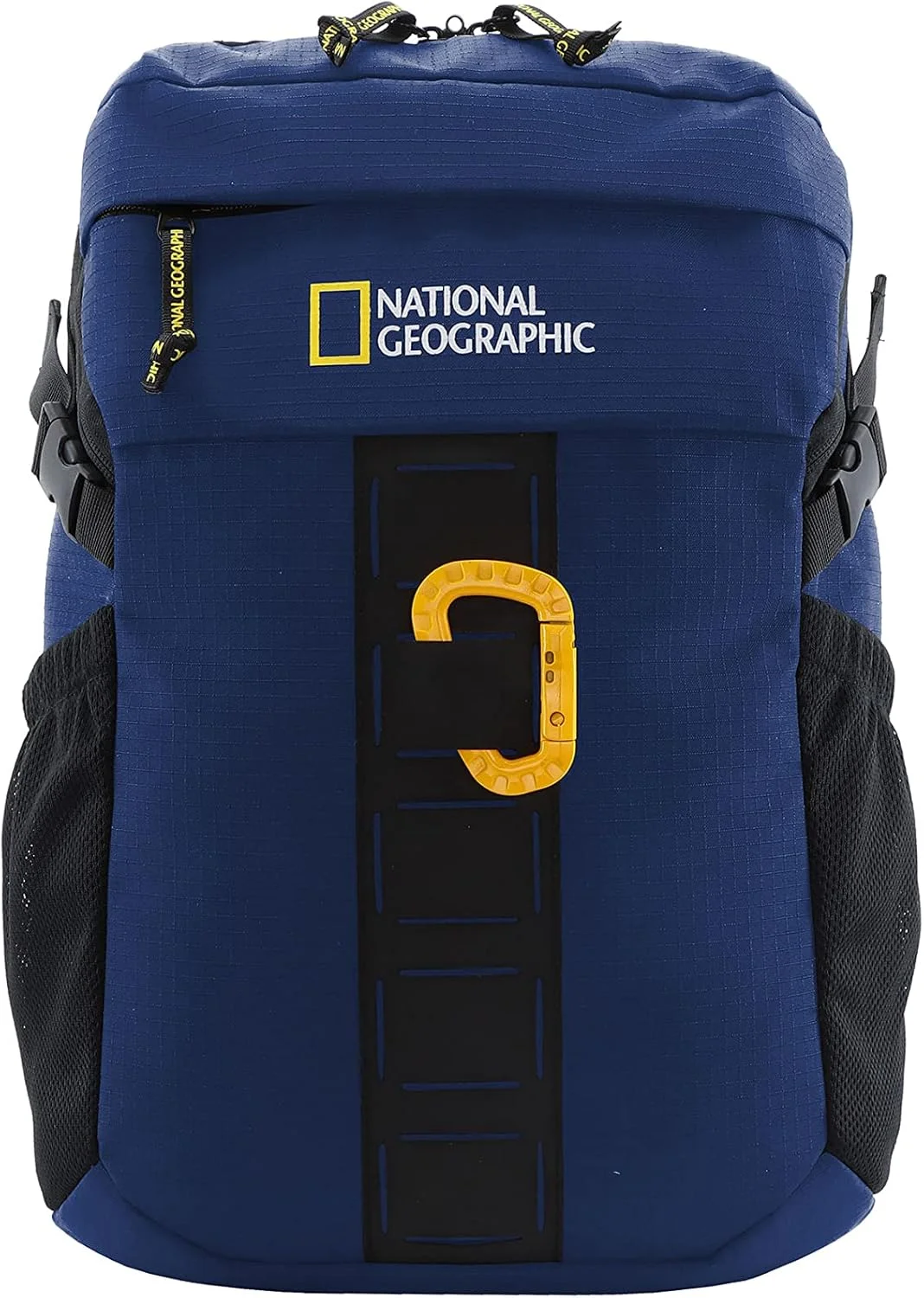کوله پشتی کامپیوتر نشنال جئوگرافیک Explorer III RPET آبی سلطنتی، مقاوم در برابر آب، دارای ضربه گیر لپ تاپ و تبلت، مناسب برای سفر، فضای باز، مدرسه و اداره برای آقایان و بانوان