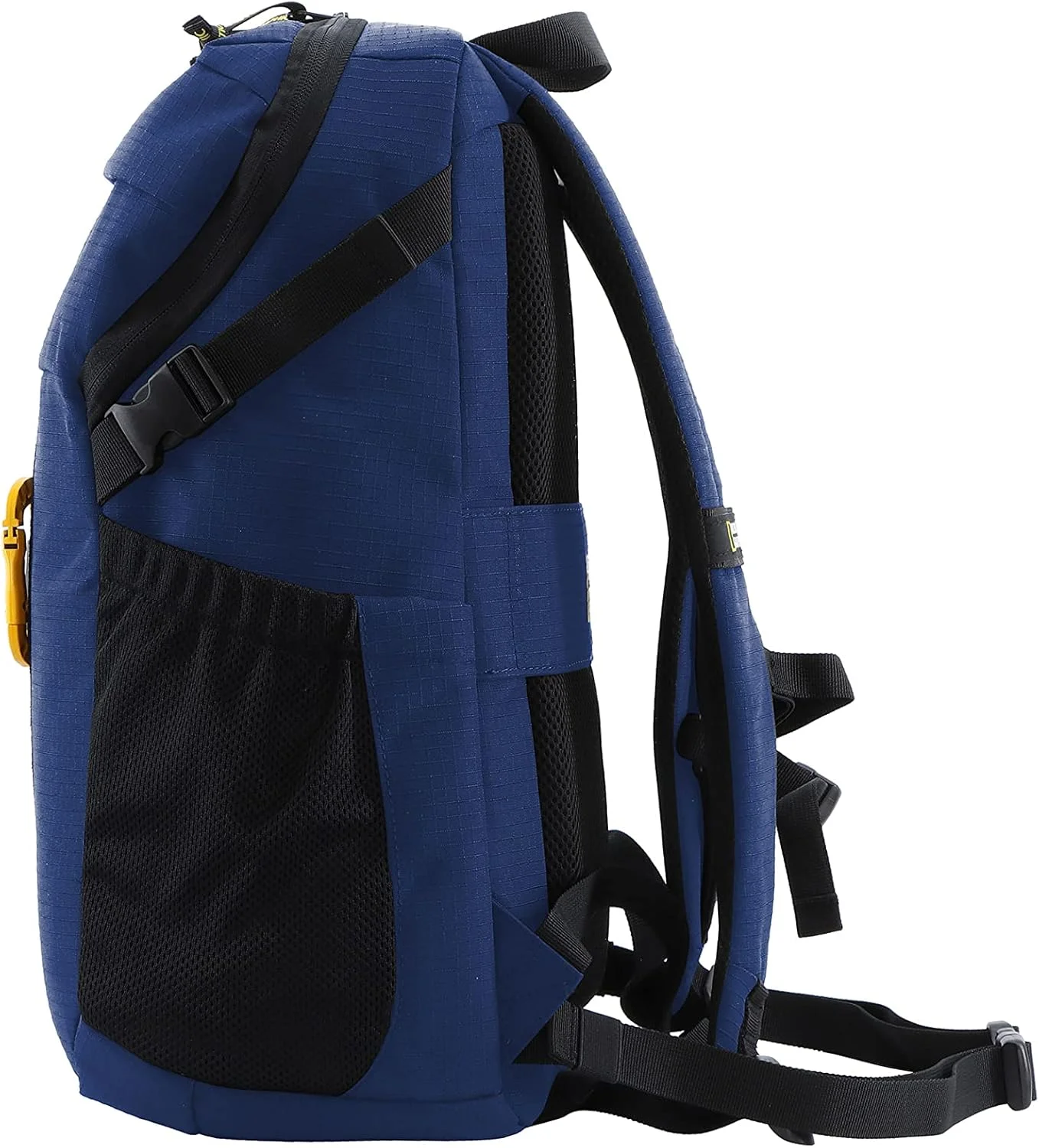 کوله پشتی کامپیوتر نشنال جئوگرافیک Explorer III RPET آبی سلطنتی، مقاوم در برابر آب، دارای ضربه گیر لپ تاپ و تبلت، مناسب برای سفر، فضای باز، مدرسه و اداره برای آقایان و بانوان