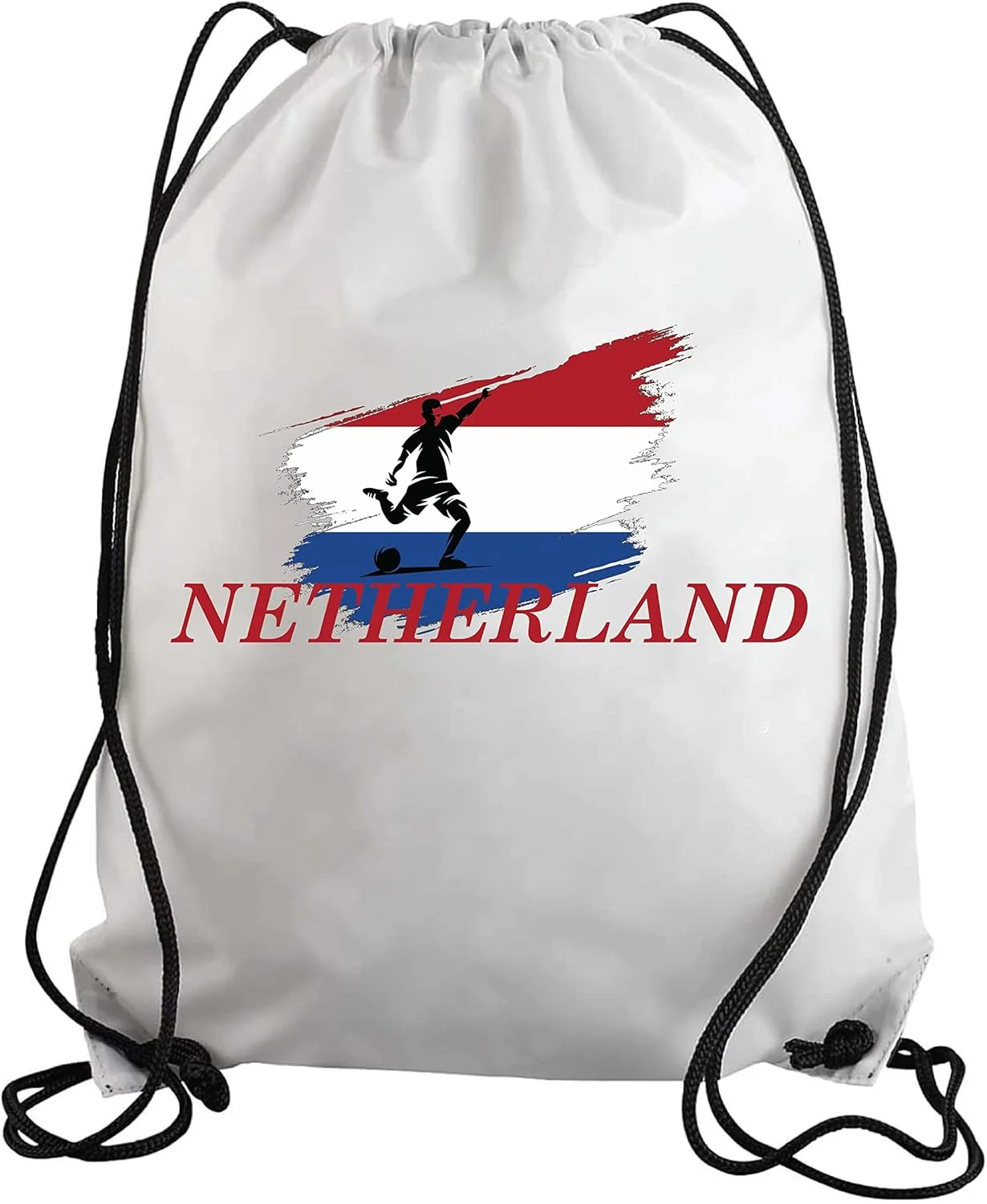 کیف بندکشی فوتبال هلند برای طرفداران ورزشی، کوله پشتی مناسب برای بزرگسالان و کودکان