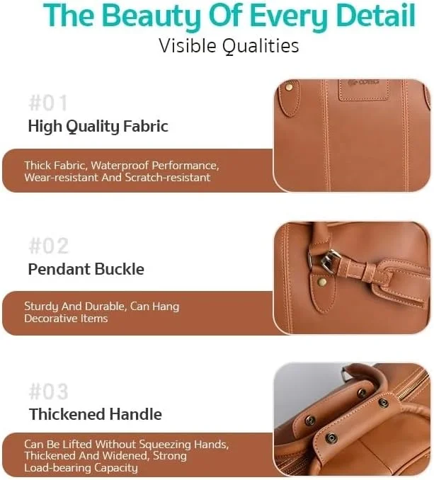 کیف مسافرتی طرح قدیمی унисекс نکست استور - کیف دافل چرمی PU با ظرفیت بزرگ و بست زیپی برای ورزش، تناسب اندام و سفرهای کوتاه