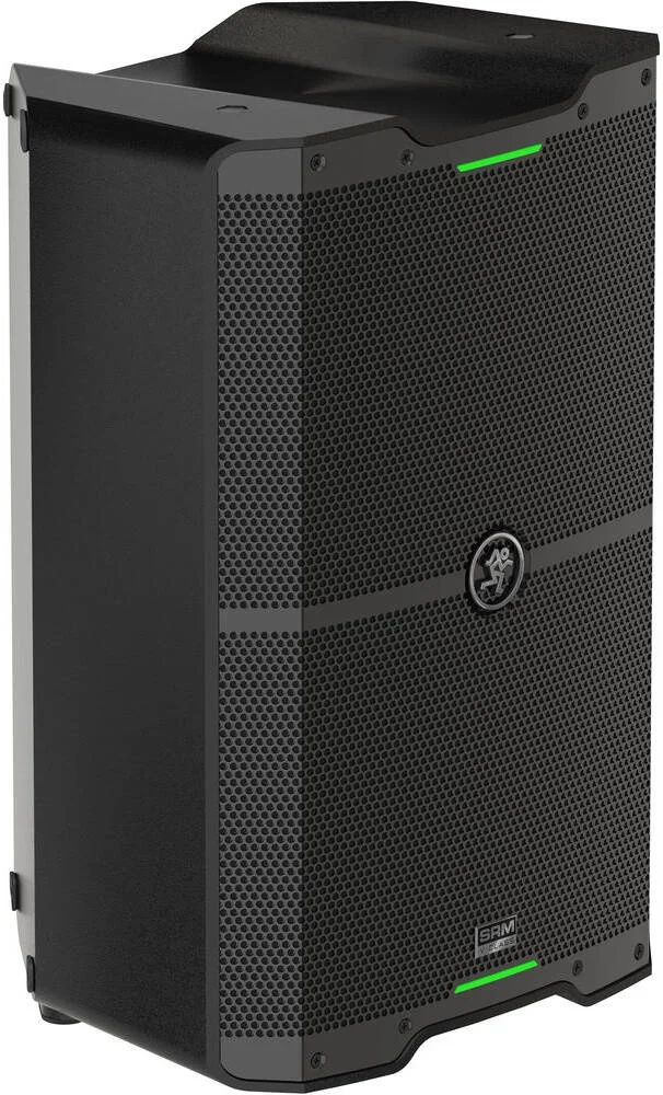 بلندگوی قدرتمند 10 اینچی Mackie SRM210 V-Class، میکسر 4 کاناله با بلوتوث، سیستم تقویت کننده 2000 واتی کلاس D، نصب روی میله با زاویه دوگانه + حالت کف، مشکی | SRM210 V-Class