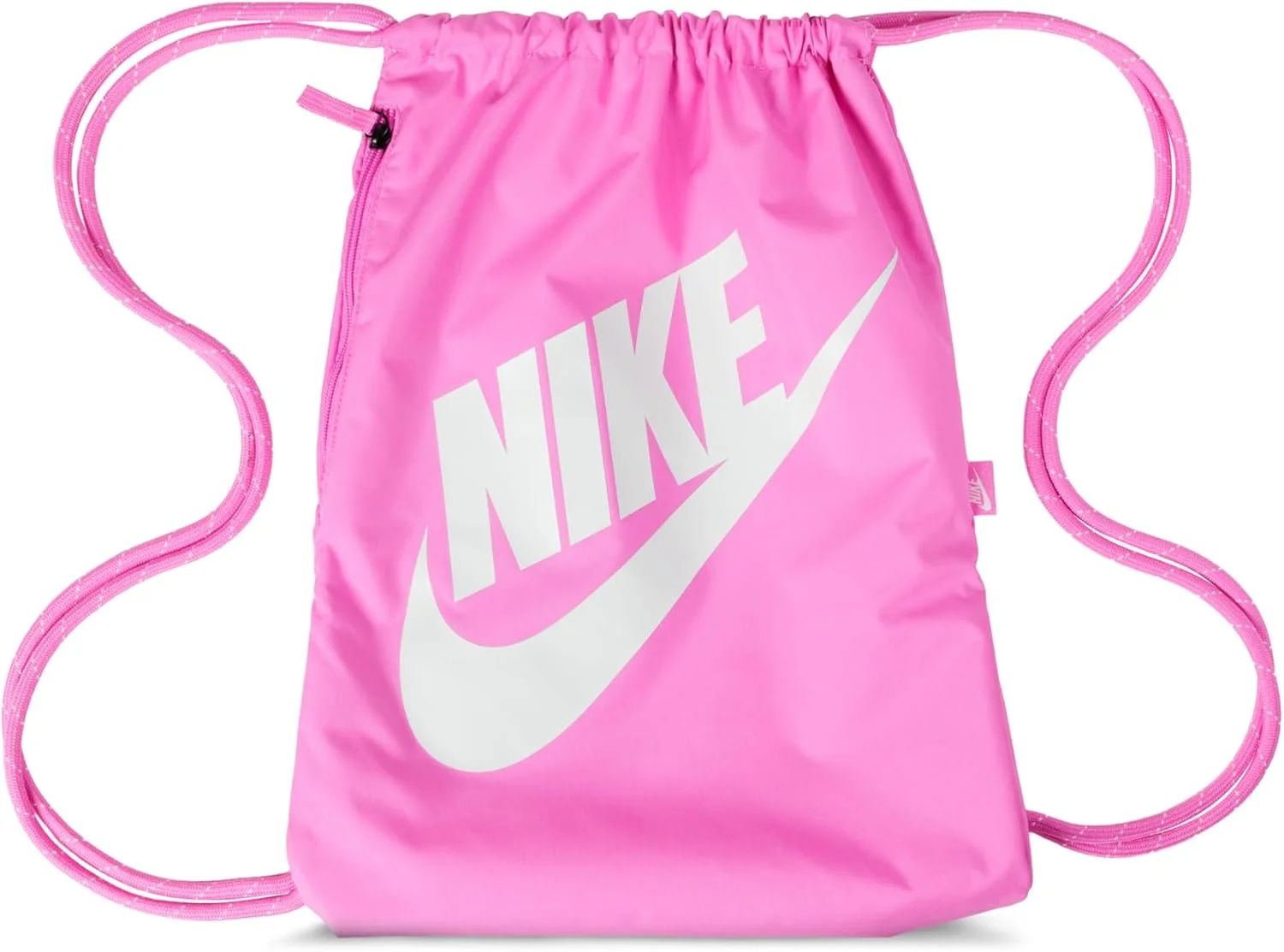 کوله پشتی ورزشی بند دار نایکی هریتیج مناسب برای همه، صورتی شاد / صورتی شاد / (سفید قله) متفرقه