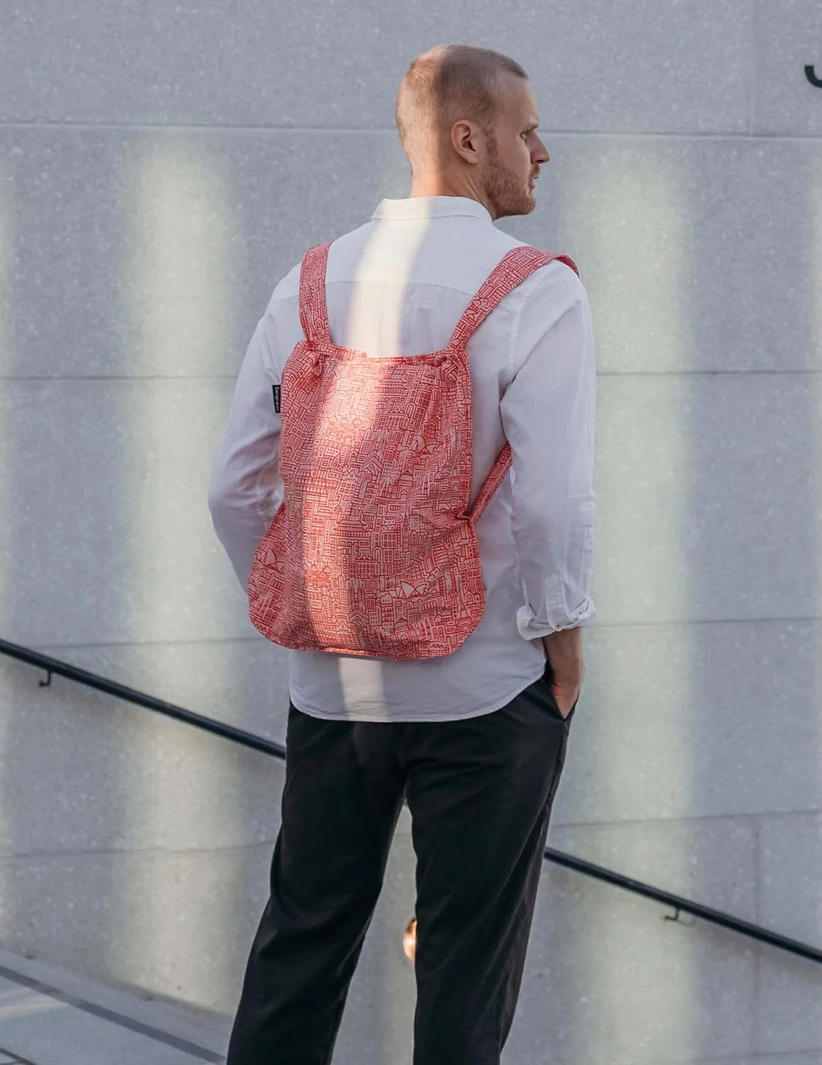 ناتابگ – کوله پشتی و کیف 2 در 1 – کوله پشتی ضد آب – کوله پشتی تاشو سبک وزن – طراحی هوشمندانه برای انعطاف پذیری بیشتر – کوله پشتی تاشو – کوله پشتی و کیف شانه ای