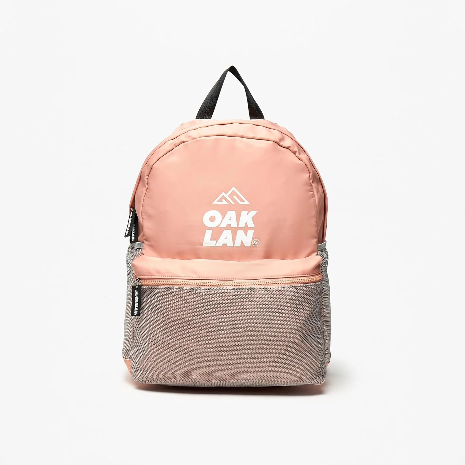 کوله پشتی زنانه اوکلان بای شواکسپرس با طرح چاپی لوگو و بندهای قابل تنظیم - 40X30X15 سانتی متر، سایز صورتی