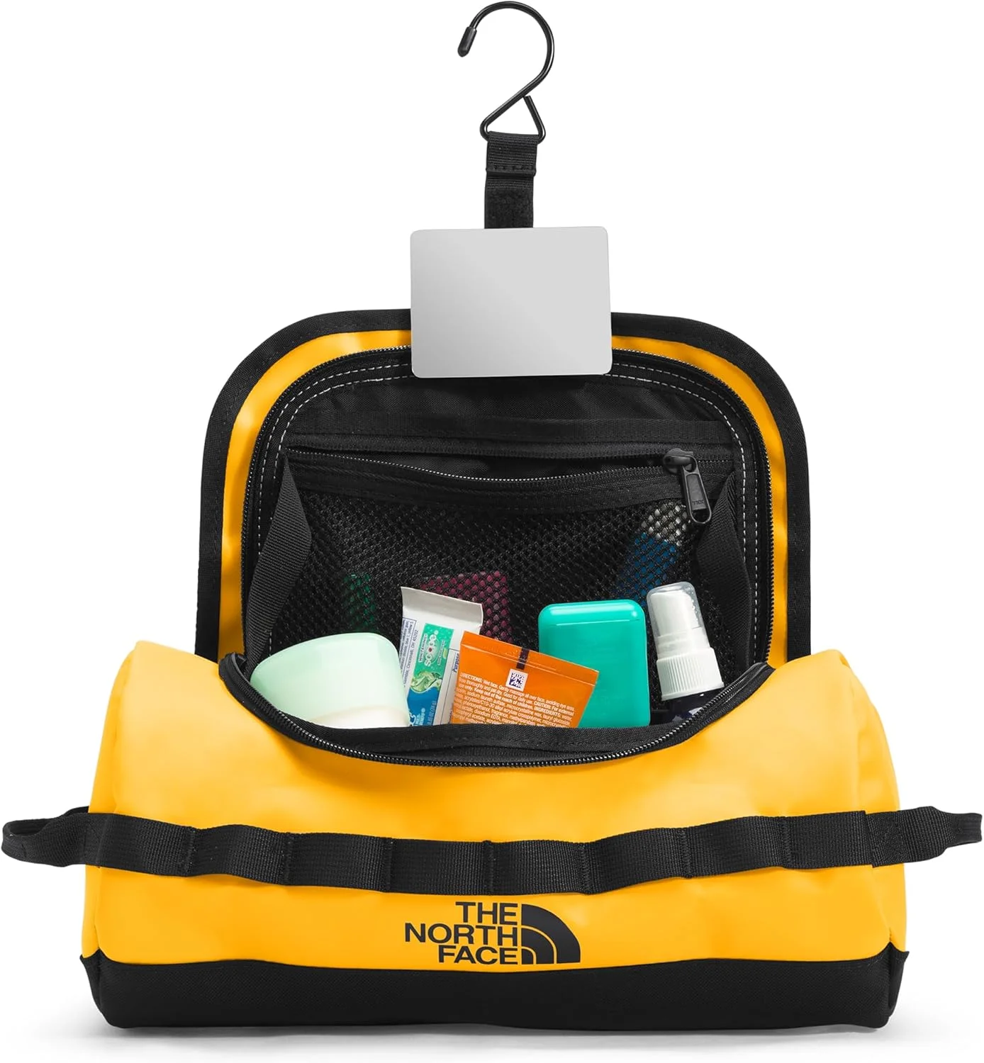 کوله پشتی مسافرتی نورث فیس، طلایی قله-مشکی، سایز واحد