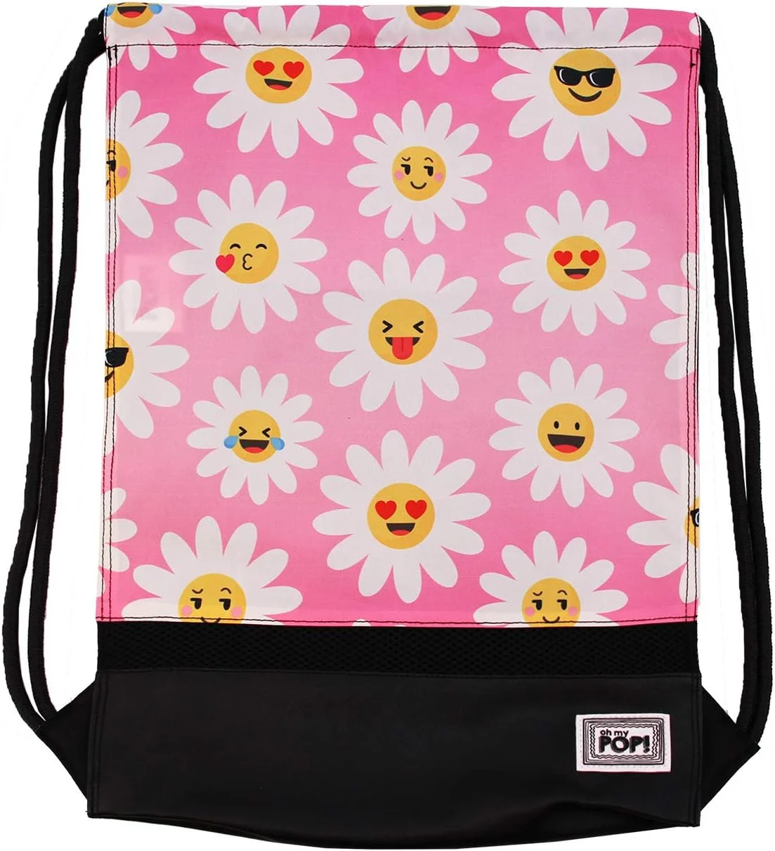 کیف ورزشی بند دار طرح گل شاد کیف ورزشی بند دار طرح گل شاد