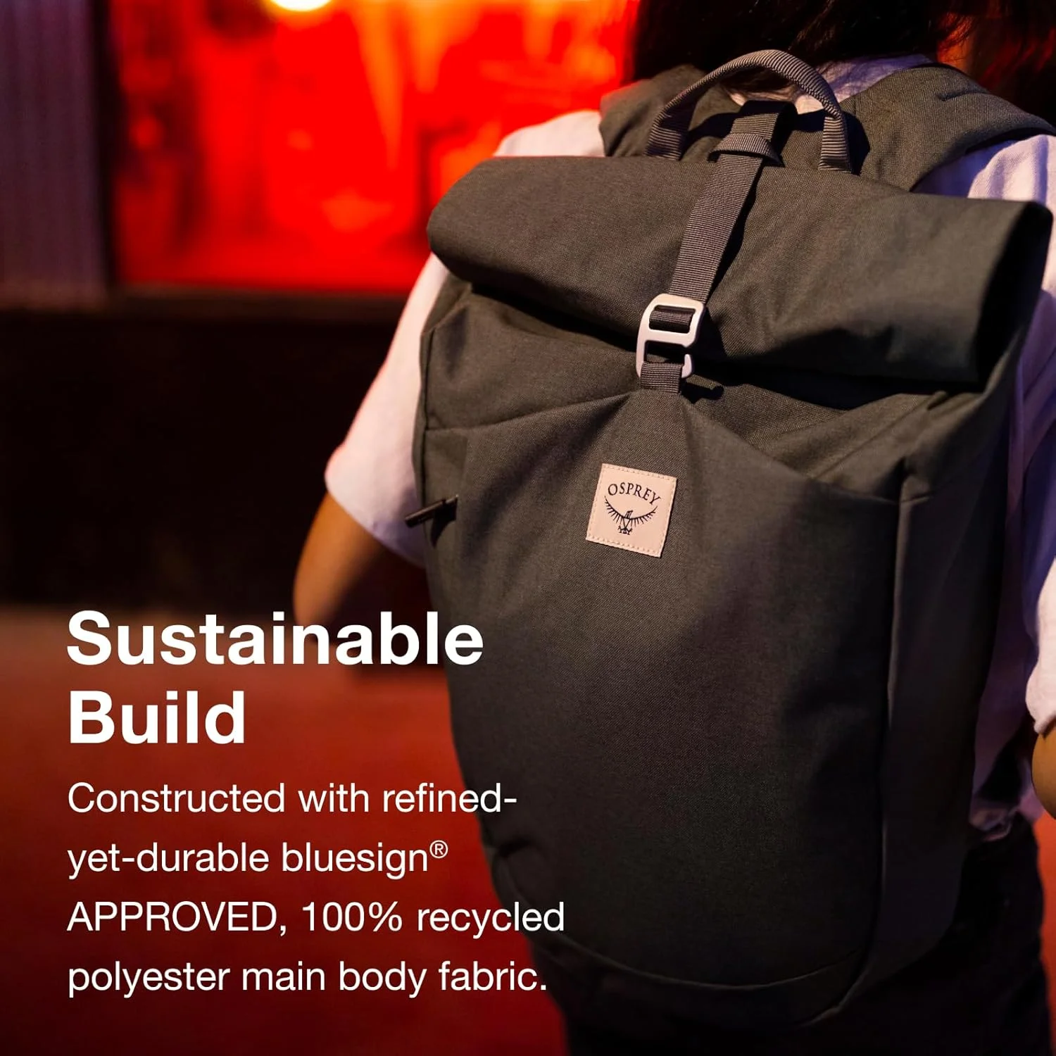 کوله پشتی رول تاپ Arcane آسپری، مناسب برای خانم ها و آقایان