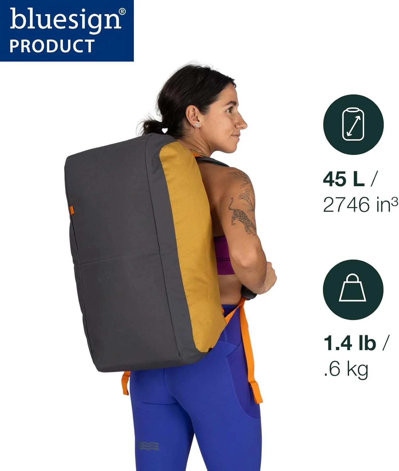 کیف دافل 45 لیتری آسپری Daylite - مشکی