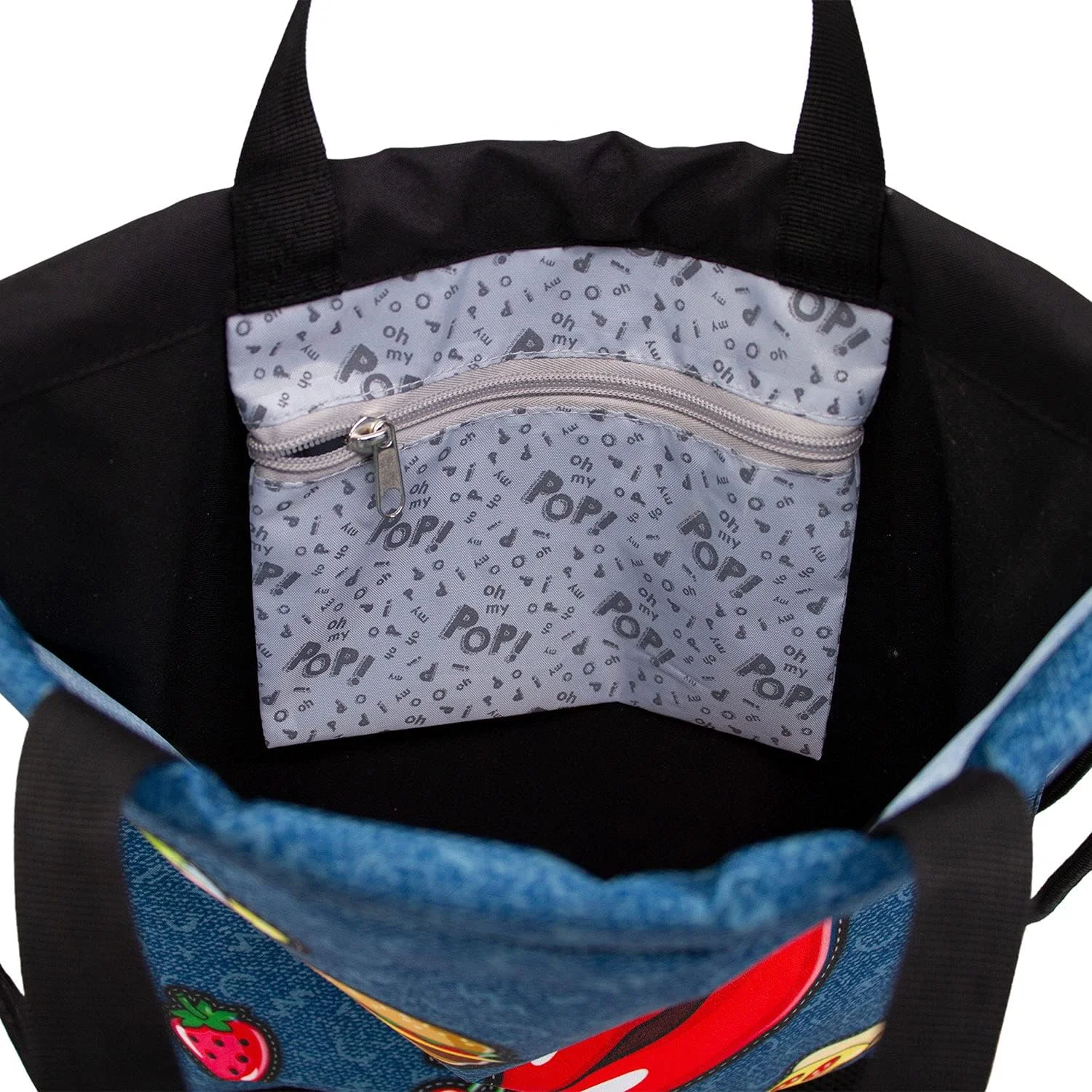 کیف ورزشی унисекс طرح طوفان با دسته، طرح گره‌ای (تک عددی)