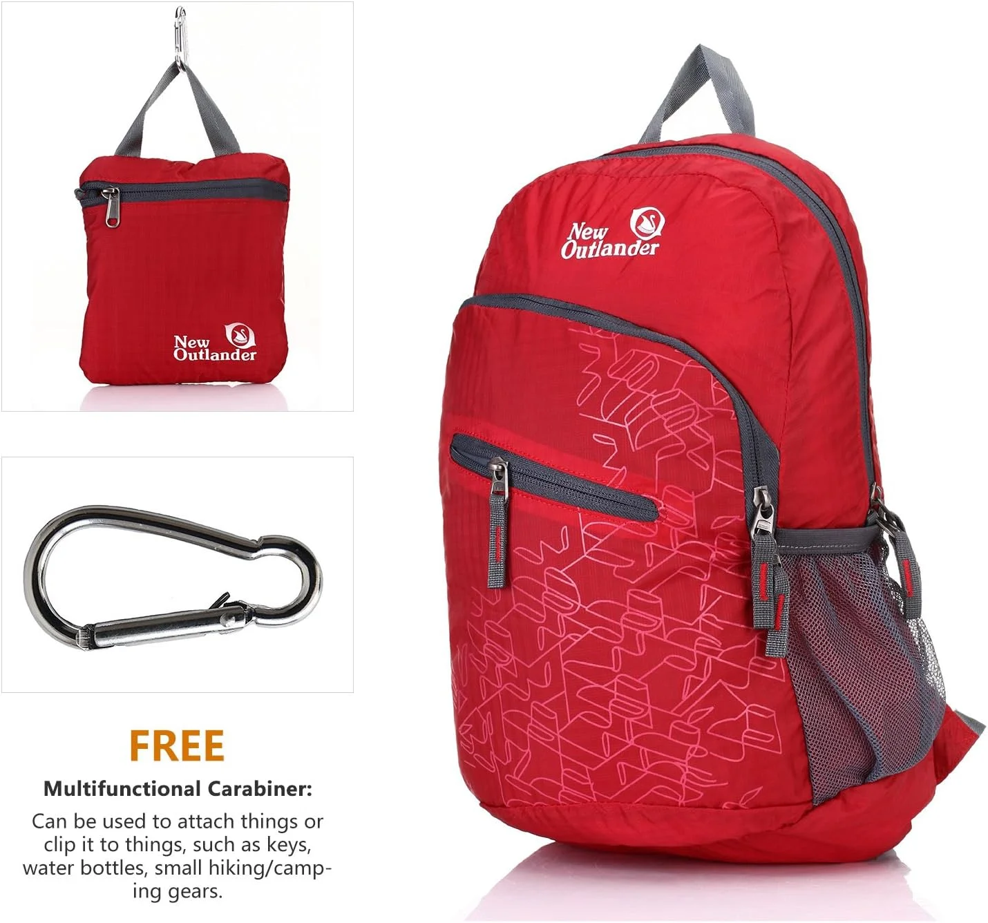 کوله پشتی کوهنوردی ضد آب 100% سبک و قابل حمل