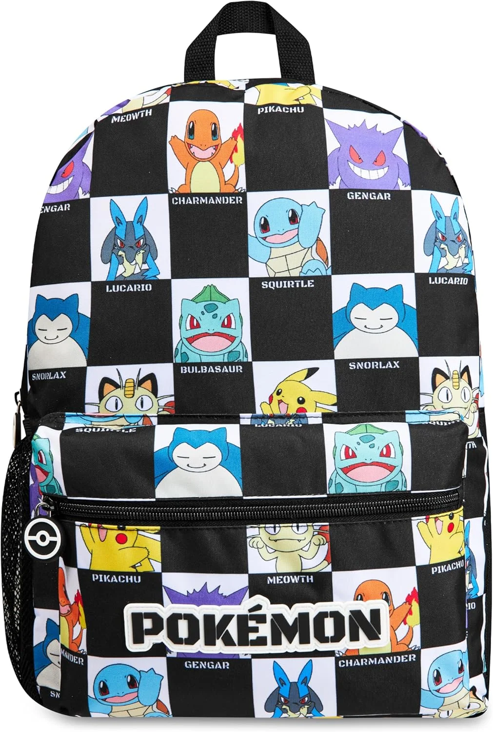 کوله پشتی بچه گانه پوکمون با جیب قمقمه برای مدرسه، ورزش، مسافرت - هدیه انیمه