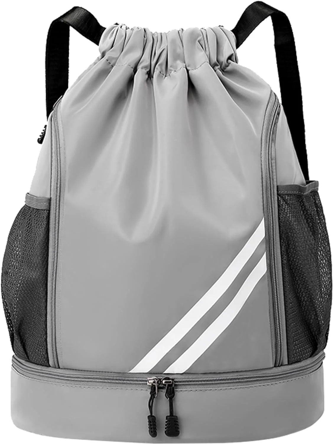 کوله پشتی ورزشی بند دار ضد آب با محفظه کفش برای مردان، زنان و کودکان