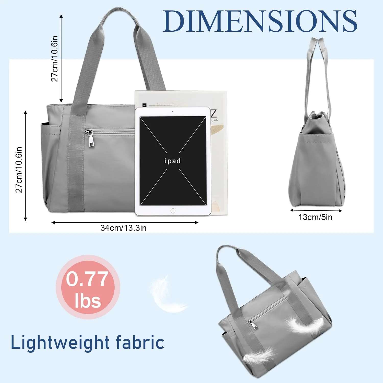 کیف دافل مسافرتی PlasMaller، کیف ورزشی، سبک، تاشو، کوله پشتی شانه ای