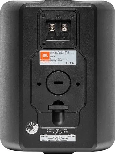 اسپیکر پس زمینه/پیش زمینه داخلی/خارجی جمع و جور JBL Control 25-1 تک عددی - سفید | CONTROL 25-1-WH