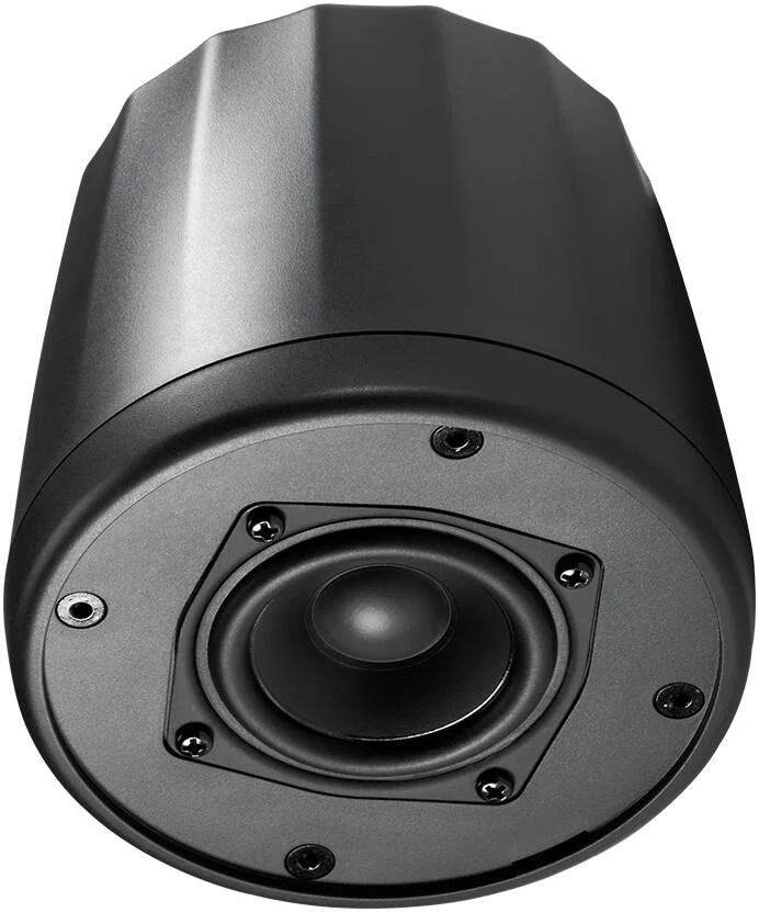 بلندگوی آویز ماهواره ای فوق فشرده JBL Control 62P، درایور 2 اینچی (50 میلی متری)، توان خروجی 20 وات، 16 اهم، توری کامل، مشکی | C62P