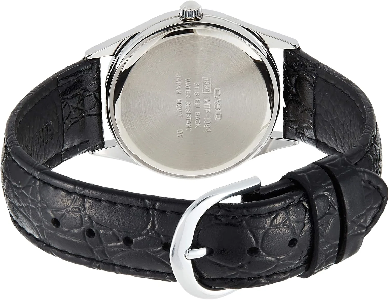 ساعت مردانه کاسیو - MTP-1095E-1ADF صفحه مشکی، بند مشکی ساعت مردانه کاسیو - MTP-1095E-1ADF صفحه مشکی، بند مشکی