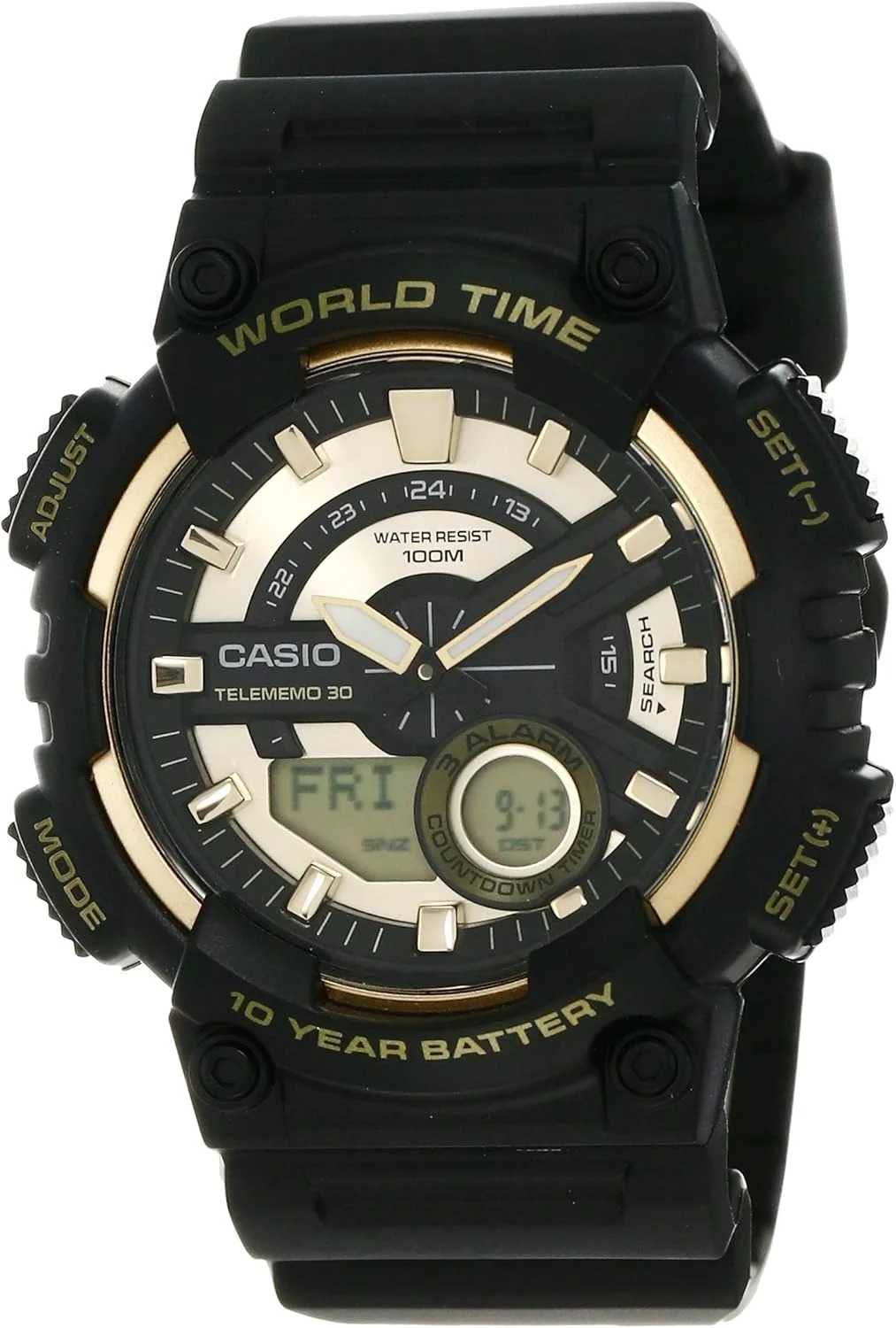 ساعت مچی مردانه کاسیو آنالوگ-دیجیتال ساعت مچی مردانه کاسیو آنالوگ-دیجیتال