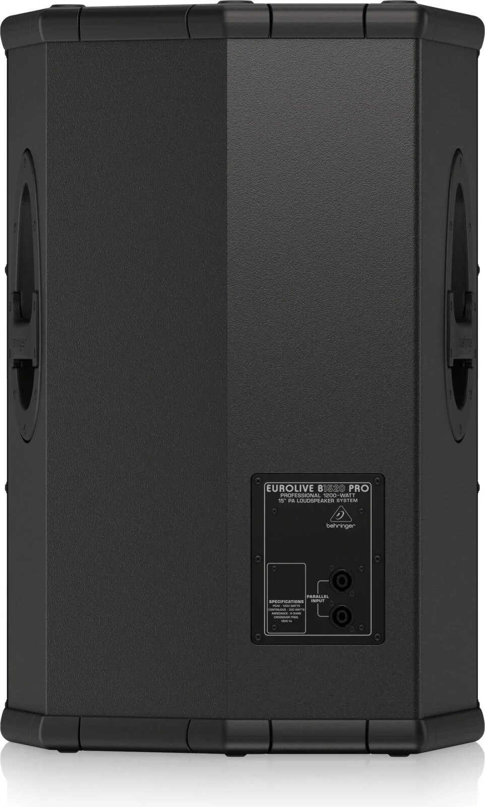 بلندگوی حرفه ای PA بهرینگر B1520 PRO، سیستم 1200 واتی 15 اینچی، بیس عمیق، 50 هرتز - 18 کیلوهرتز، محافظت در برابر اضافه بار، دیافراگم تیتانیومی | B1520 PRO