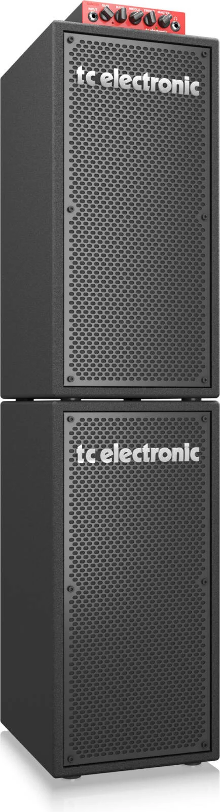 کابینت باس قابل حمل Behringer BC208، TC Electronic Vertical 200 وات 2 x 8 اینچی با صدای برتر، جمع و جور و سبک وزن، ساختار فلزی سنگین | BC208
