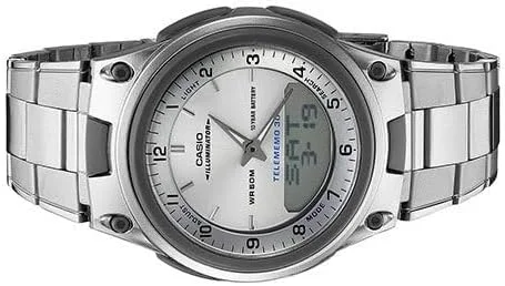 ساعت مچی مردانه کاسیو صفحه مشکی استیل