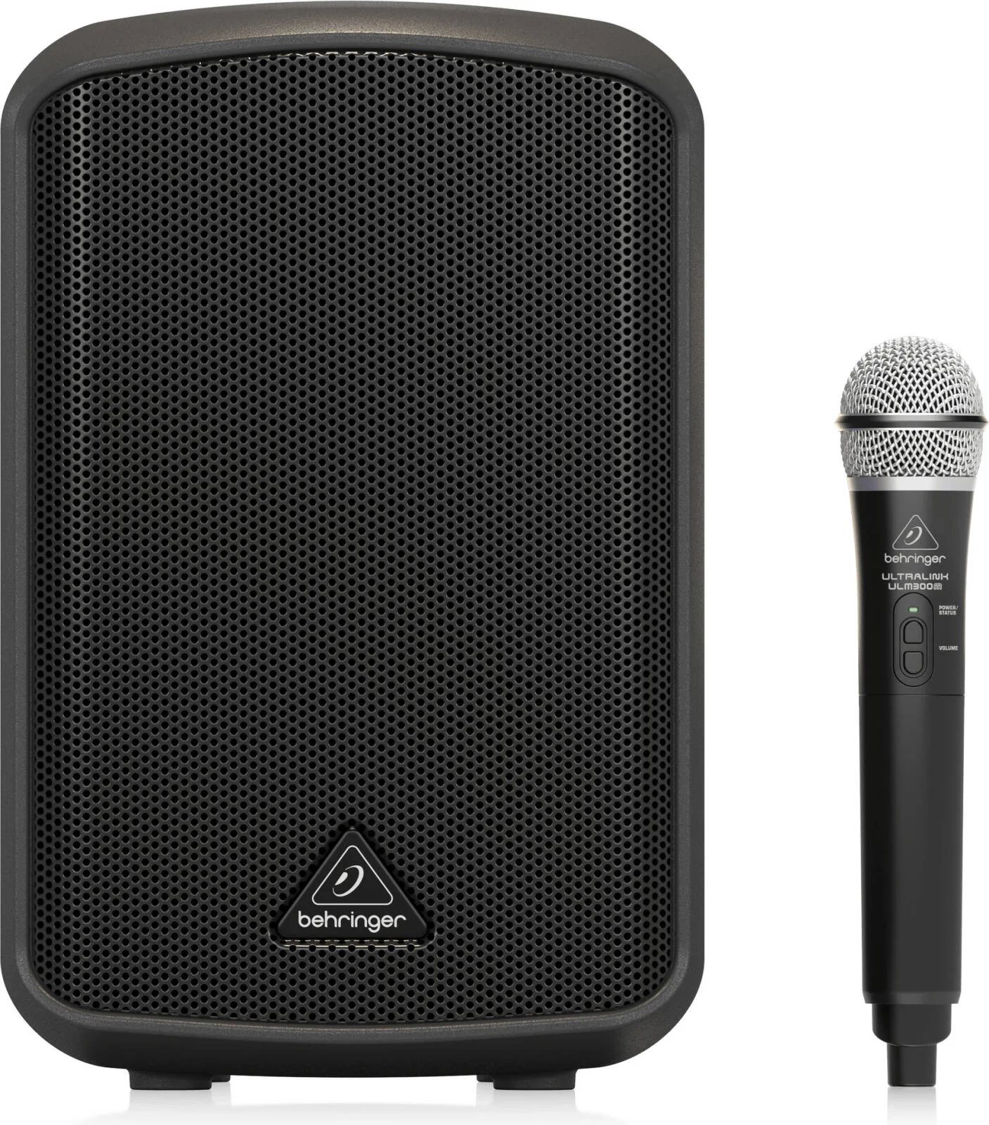 اسپیکر پرتابل 100 واتی همه کاره بیرینگر مدل MPA100BT با میکروفون وایرلس، اتصال بلوتوث و عملکرد با باتری | MPA100BT