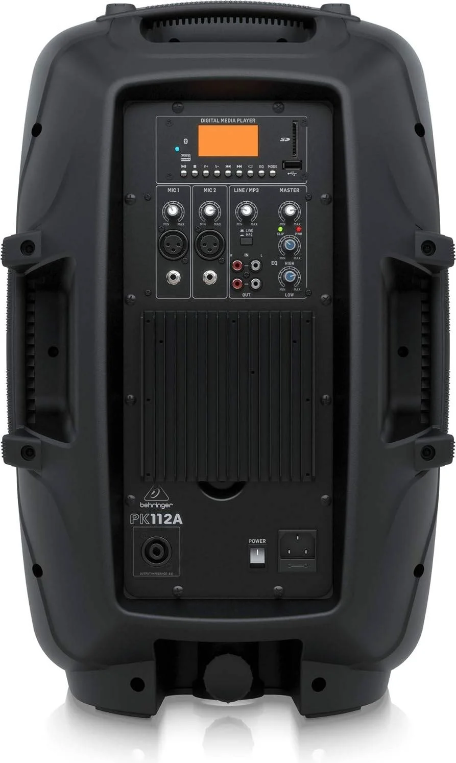 اسپیکر PA اکتیو 12 اینچی 600 واتی Behringer PK112A با بلوتوث و پخش کننده رسانه داخلی، میکسر 3 کاناله، قابل نصب روی پایه، PA قابل حمل جمع و جور | PK112A اسپیکر PA اکتیو 12 اینچی 600 واتی Behringer PK112A با بلوتوث و پخش کننده رسانه داخلی، میکسر 3 کاناله، قابل نصب روی پایه، PA قابل حمل جمع و جور | PK112A