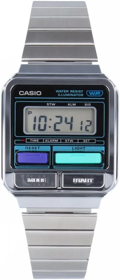ساعت مچی دیجیتال کاسیو، سری وینتیج، سری A120WE، унисекс، مدل خارجی