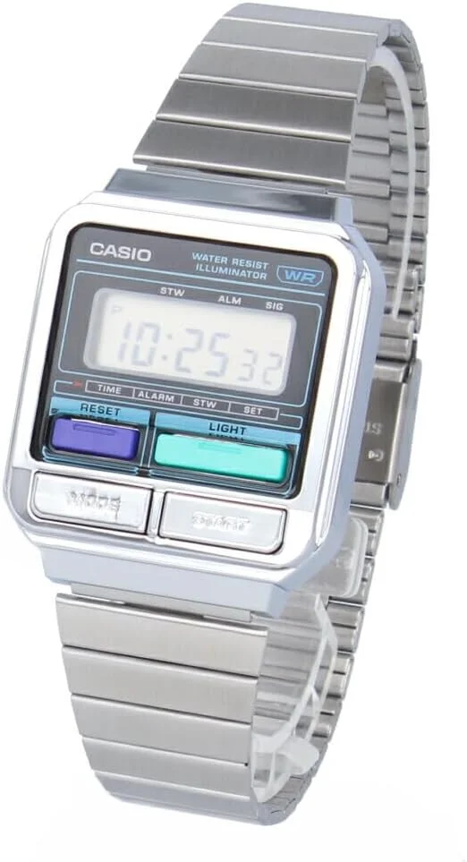 ساعت مچی دیجیتال کاسیو، سری وینتیج، سری A120WE، унисекс، مدل خارجی ساعت مچی دیجیتال کاسیو، سری وینتیج، سری A120WE، унисекс، مدل خارجی