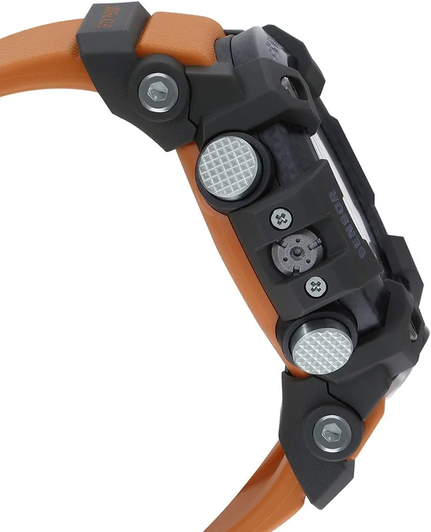 ساعت مچی مردانه کاسیو مدل آنالوگ-دیجیتال با صفحه مشکی - GG-B100-1A9DR (G974)