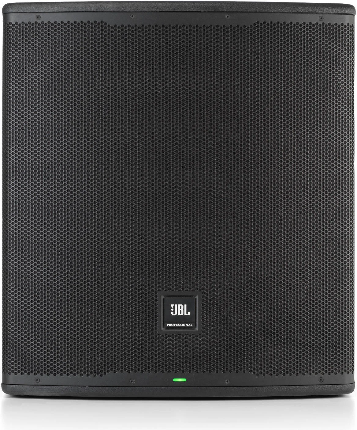 ساب ووفر 18 اینچی خود تغذیه شونده JBL Professional، میکسر دیجیتال 2 کاناله داخلی، توان 1500 وات، مشکی | EON718S