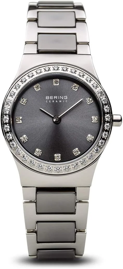 ساعت زنانه برینگ، آنالوگ کوارتز، کالکشن سرامیک، با بند استیل/سرامیک و شیشه سافایر ساعت زنانه برینگ، آنالوگ کوارتز، کالکشن سرامیک، با بند استیل/سرامیک و شیشه سافایر