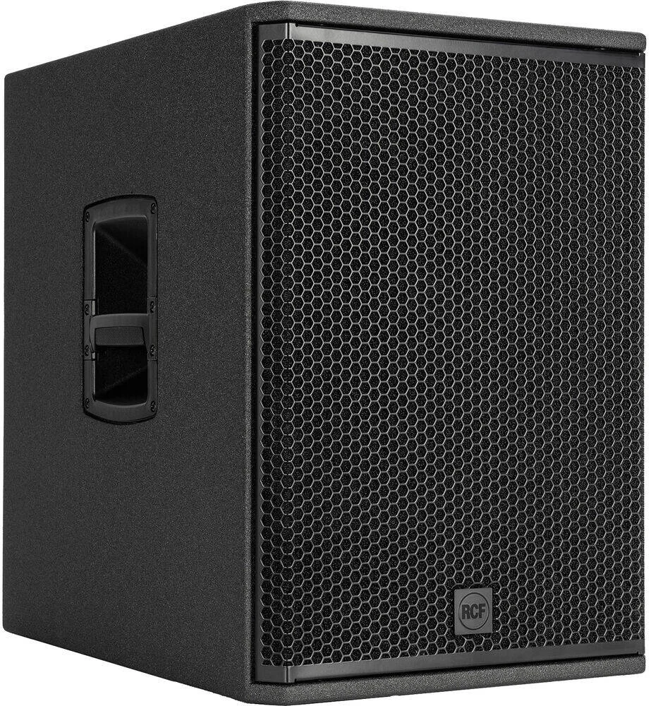 ساب ووفر اکتیو ۱۵ اینچی Bass-Reflex مدل RCF SUB 705-AS MK3 با توان پیک ۱۴۰۰ وات / توان RMS ۷۰۰ وات، حداکثر SPL ۱۳۱dB، کراس اوور استریو، کنترل حرکت بیس و بدنه چوب توس بالتیک، مشکی | SUB 705-AS MK3