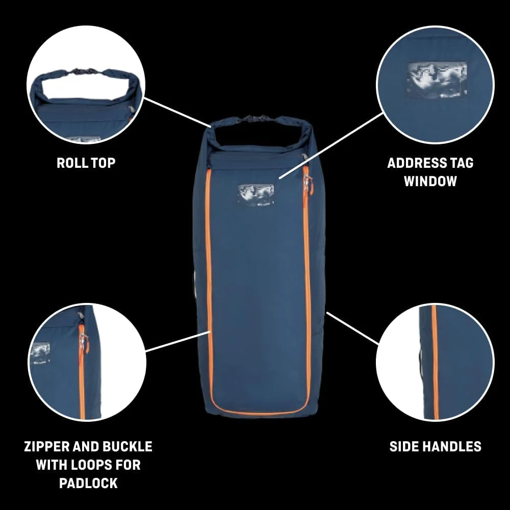 کاور کوله پشتی سفری سالوا، جین تیره، مناسب برای کوله پشتی های 50-80 لیتری