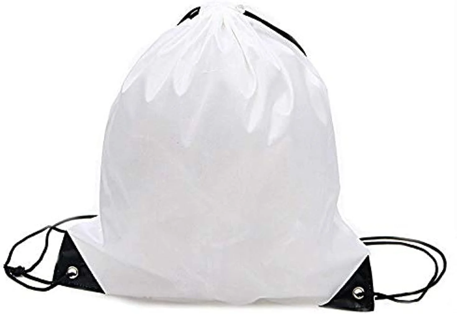 کیف کوله پشتی بند دار مدرسه، ورزش، شنا، رقص، مناسب دختران، پسران و کودکان، سفید